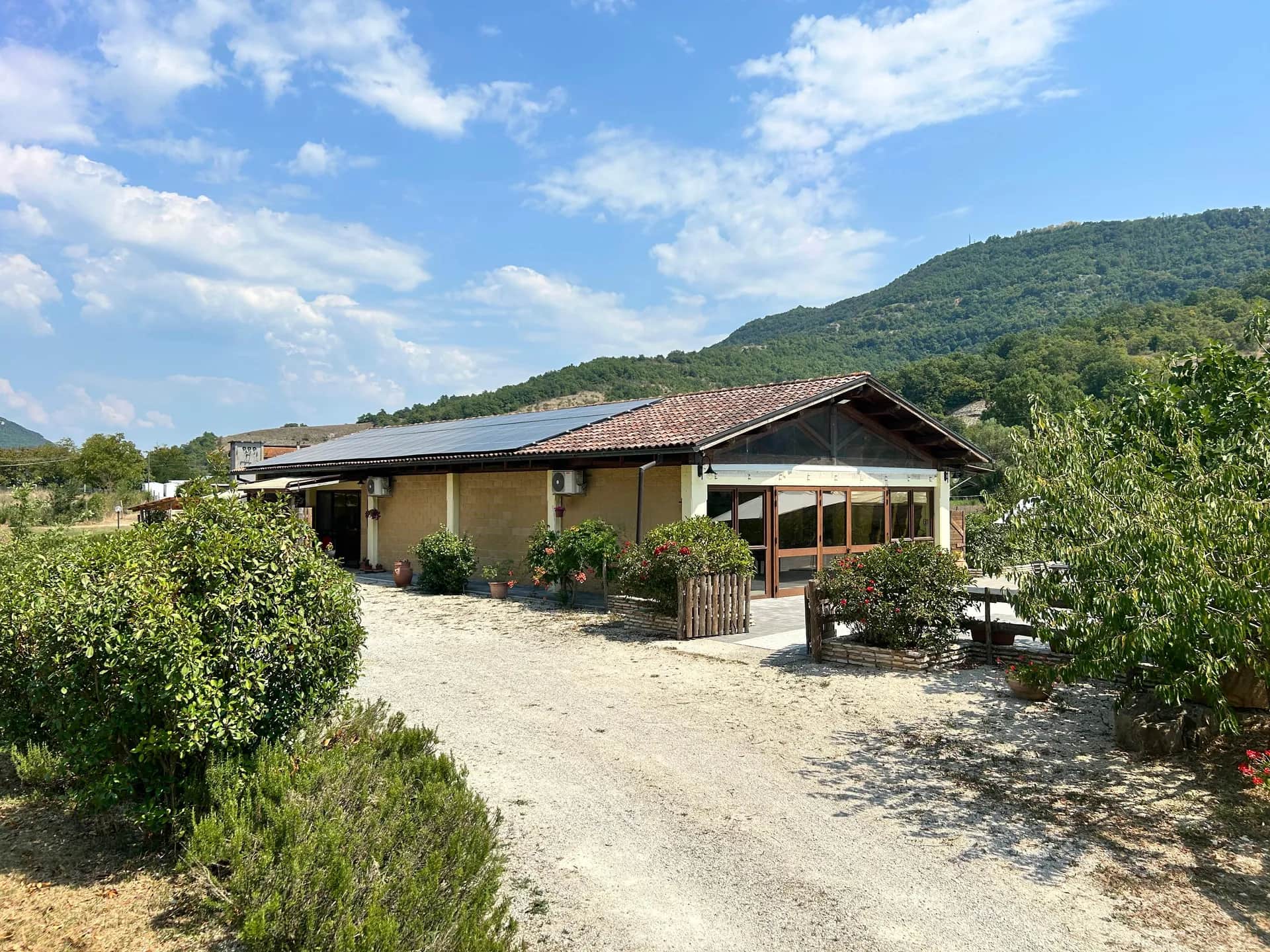 Ristorante immerso nella natura