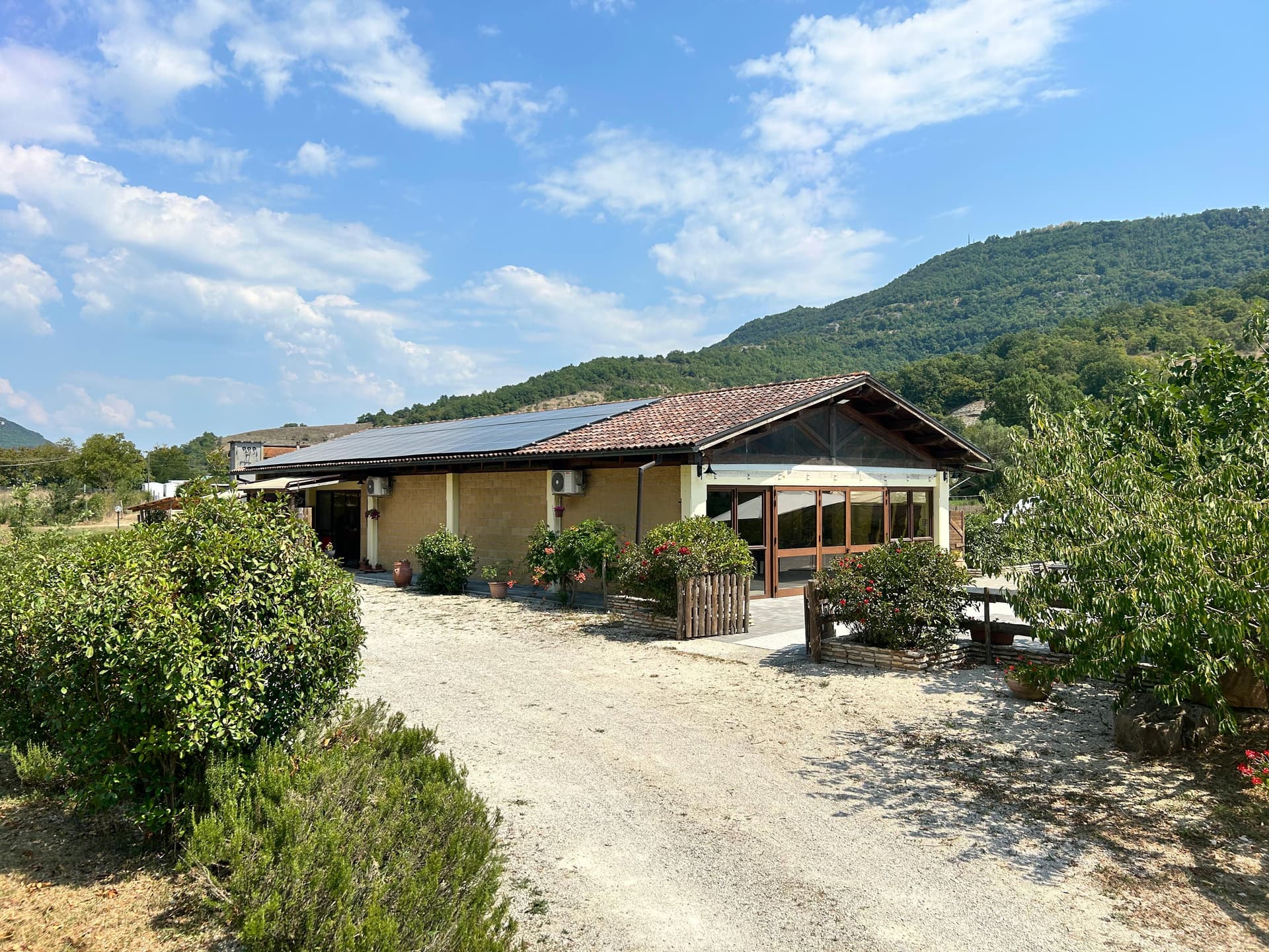 Ristorante immerso nella natura
